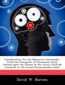 Image for Considerations for the Maneuver Commander