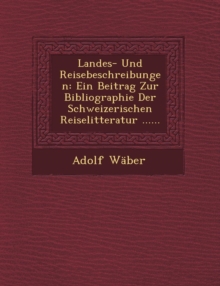 Image for Landes- Und Reisebeschreibungen