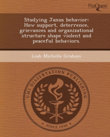 Image for Studying Janus Behavior: How Support