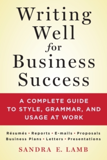 Image for Writing well for business success