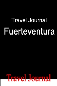 Image for Travel Journal Fuerteventura