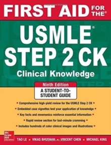 Image for FIRST AID FOR THE USMLE STEP 2CK