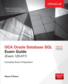 Image for OCA Oracle Database SQL Exam Guide (Exam 1Z0-071)