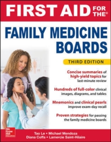 Image for First Aid for the Family Medicine Boards, Third Edition