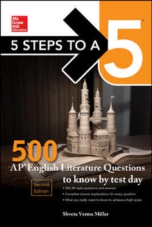 Image for 5 Steps to a 5: 500 AP English Literature Questions to Know by Test Day, Second Edition