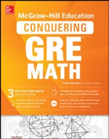 Image for McGraw-Hill Education Conquering GRE Math, Third Edition