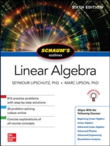 Image for Schaum's Outline of Linear Algebra, Sixth Edition