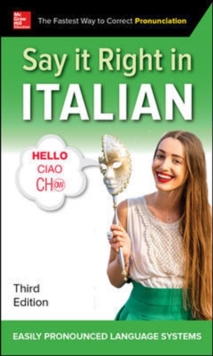 Image for Say It Right in Italian, Third Edition