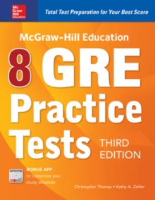 Image for McGraw-Hill Education 8 GRE Practice Tests, Third Edition