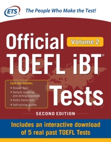 Image for Official TOEFL iBT Tests Volume 2, Second Edition