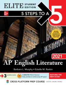Image for 5 Steps to a 5: AP English Literature 2021 Elite Student Edition