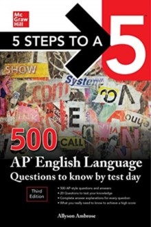Image for 500 AP English language questions to know by test day