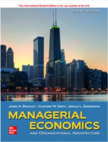 Image for ISE Managerial Economics & Organizational Architecture