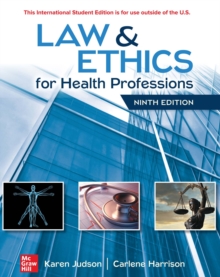 Image for ISE eBook Online Access for Law & Ethics for the Health Professions