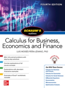 Schaum’s Outline of Calculus for Business, Economics and Finance, Fourth Edition