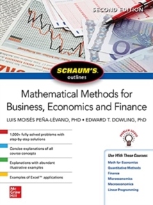 Image for Schaum's outline of mathematical methods for business, economics and finance
