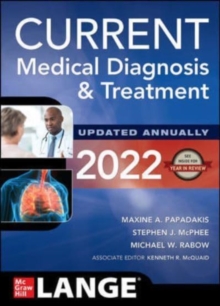 Image for CURRENT Medical Diagnosis and Treatment 2022