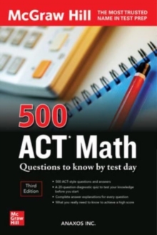 Image for 500 ACT Math Questions to Know by Test Day, Third Edition