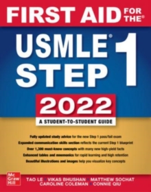 Image for First Aid for the USMLE step 1 2022.