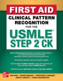 Image for First Aid Clinical Pattern Recognition for the USMLE Step 2 CK