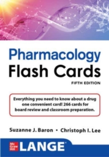 Image for LANGE Pharmacology Flash Cards, Fifth Edition