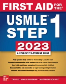 Image for First aid for the USMLE step 1 2023  : a student-to-student guide