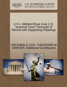 Image for U S V. Midland-Ross Corp U.S. Supreme Court Transcript of Record with Supporting Pleadings