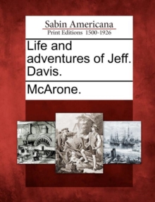 Image for Life and Adventures of Jeff. Davis.