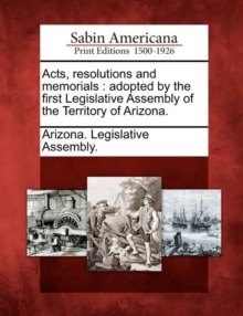 Image for Acts, Resolutions and Memorials