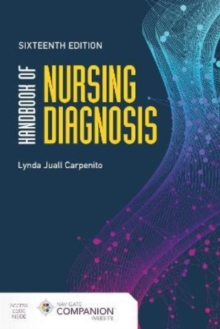 Image for Handbook of nursing diagnosis