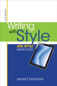 Image for Writing with style  : APA style made easy