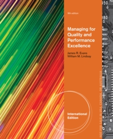 Image for Managing for Quality and Performance Excellence
