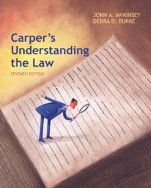 Image for Carper's Understanding the Law