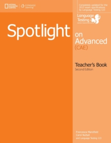 Image for Spotlight on Advanced Teacher's Book