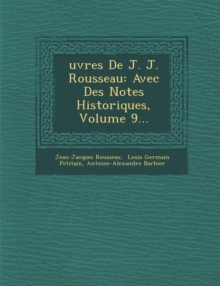 Image for Oeuvres de J. J. Rousseau