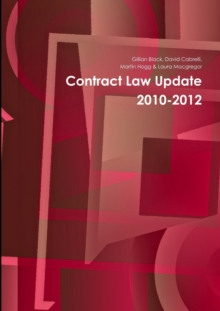 Image for Contract Law Update 2010-2012