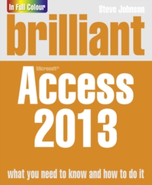 Image for Brilliant Microsoft  Access 2013
