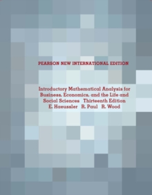 Image for Introductory Mathematical Analysis for Business, Economics, and the Life and Social Sciences: Pearson New International Edition