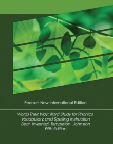 Image for Words Their Way: Pearson New International Edition