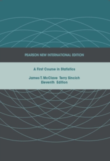 Image for First Course in Statistics, A: Pearson New International Edition