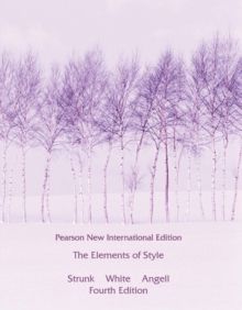 Image for The elements of style  : a style guide for writers