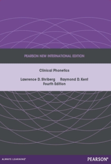Image for Clinical Phonetics : Pearson New International Edition