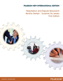 Image for Negotiation and Dispute Resolution: Pearson New International Edition