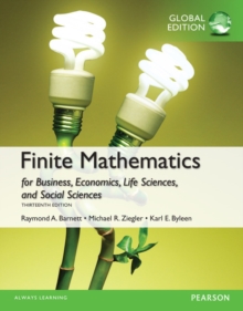 Image for Finite mathematics  : for business, economics, life sciences, and social sciences