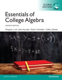 Image for Essentials of College Algebra with MyMathLab, Global Edition