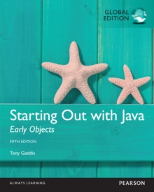 Image for Starting Out with Java: Early Objects, Global Edition
