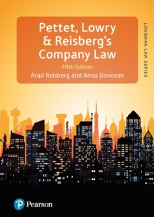 Image for Pettet, Lowry & Reisberg's Company law