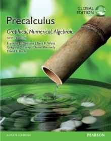 Image for Precalculus: Graphical, Numerical, Algebraic SE OLP with eText, Global Edition