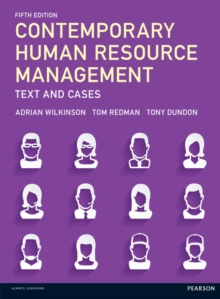 Image for Contemporary human resource management  : text and cases