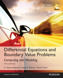 Image for Differential equations and boundary value problems: computing and modeling.